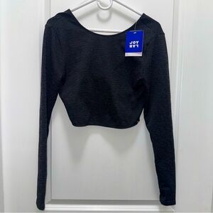 NWT Target JoyLab Cropped Open Back Athletic Top